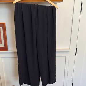 NWT Eileen Fisher silk blue Pants 1x